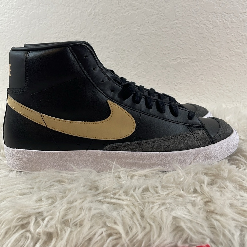 NIKE Blazer Mid '77 Vintage 'Black Sesame' Size 13 NEW - Picture 6 of 13